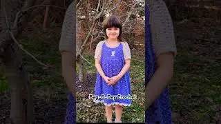 Crochet Toddler Dress Tutorial