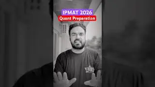 How to start IPMAT 2026 Quant Preparation | Book to start IPMAT preparation