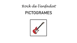 PAIS DE XAUXA. ROCK DE L'ENFADAT. PICTOGRAMES
