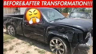 DROPPED NNBS SILVERADO PAINT&BODY TRANSFORMATION [By:Mayo Garcia]