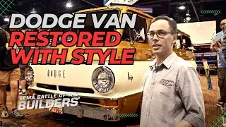 Over-Restored Dodge A108 Van with Modern Amenities at SEMA Battle of the Builders