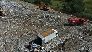 Работа по утилизации отходов .