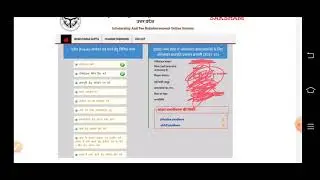 Up Bed 2021 online scholarship form step by step part1,B.ed online    scholarship form 2021
