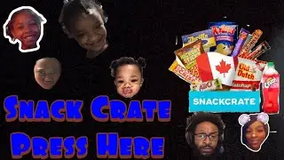 New Snack Crate Challenge With Brian & Kenjra (and kids)
