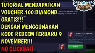 KODE REDEEM TERBARU FREE VOUCHER 100 DIAMOND - MOBILE LEGENDS