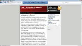 How To Start Programming - Free Programming Tutorials For Beginners