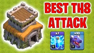 BEST TH8 Attack Strategy - Lightning Dragon - Clash of Clans 2021