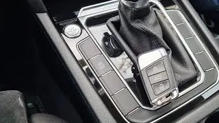 How to start a VW Passat B8 with start engine button keyless