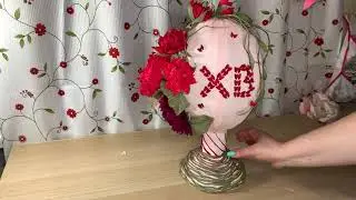 Пасхальное яйцо своими руками. Просто, доступно, оригинально.