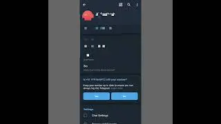 How to turn off contact join telegram notification tamil