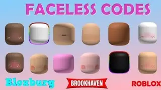 New Faceless Codes & Links [] Brookhaven, Bloxburg, Berry Avenue & other games [] ROBLOX