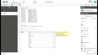 Qlik Upload variable using script