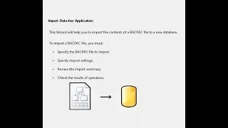 How To Import Data Tier Application (Bacpac File)