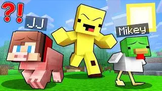 JJ and Mikey Can Turn Into MOBS In Hide-and-Seek...