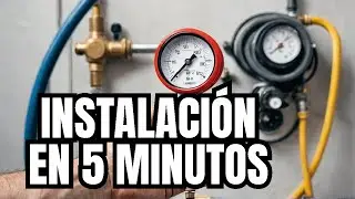 ¿Cómo Instalar un Regulador de Gas en 5 MINUTOS?