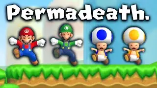 New super mario bros wii, but if you die, you REALLY die.