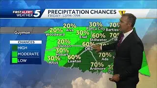 Friday August 30, 2024 FORECAST: Heat relief and rain today