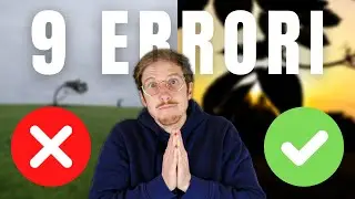 9 ERRORI DEI FOTOGRAFI PRINCIPIANTI 📸 cosa evitare per fare foto migliori