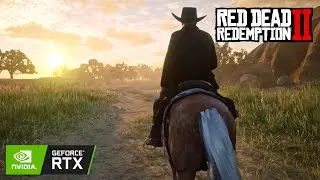 RDR2 Relaxing Ambient Ride across the Map | 4K Ultra Max Graphics
