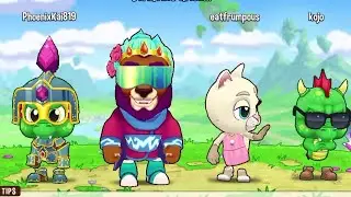 Longplay Dash races with Dark Hazel Lion only!!! 🦁⚫️🌙🌚🌑 Playing with PhoenixKai819!!!
