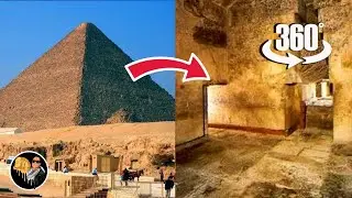 Inside the Great Pyramid of Giza: Take a 360° VR Tour of the Queen's Chamber