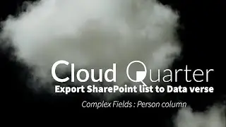 Export Sharepoint List to Dataverse - People column