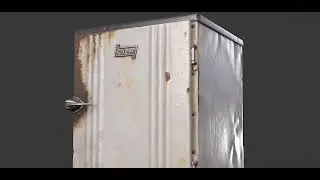Retro Fridge – Realistic 3D Prop Modeling for Games by AAA Game Art Studio