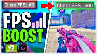 How To BOOST FPS And FIX FPS DROPS/STUTTERS In VALORANT | Optimization Guide