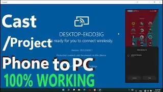 Cast/Project Your MIUI-Android to Your PC