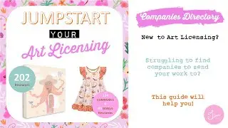 'Jumpstart Your Art Licensing' Companies Directory for Surface Pattern Designers & Illustrators
