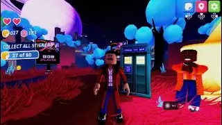Roblox BBC: Wonder Chase - First Edition Gameplay|Collecting Doctor Who Stickers! (Hunt+UGC Event)
