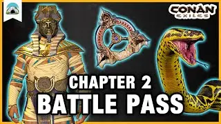 First Look at the new BATTLE PASS - Age of War Chapter 2 | Conan Exiles