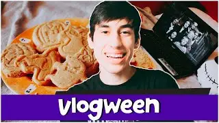 VLOGWEEN #4 | Decorando o quarto, primeira tattoo, maratona de filmes e muita chuva!