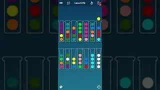 BALL SORT PUZZLE LEVEL 374