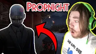THE PROPNIGHT IMPOSTER IS TERRIFYING! | Propnight Funny Jumpscare Moments, First Time Playing