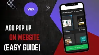 How to Add Pop Up to Wix Website (Easy 2025)
