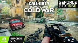 COD  Cold War : part 2 | GTX 1650 + i5 12400 ( high settings)