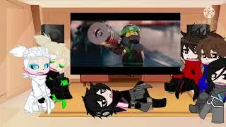 The movie ninjas react to them[gacha club+the lego ninjago movie]