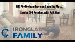 IronClad Family Senior Pendant with Fall Detection