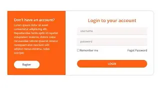 How To Create Login Form In HTML and CSS bootstrap 4 by techno sunita|