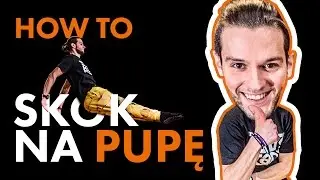 BUM BOUNCE on a trampoline - super easy! | Tutorial How To JUMP #1 [ENG. SUB.]
