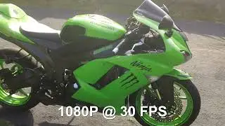 Kawasaki NINJA ZX6R and a Pocket Sized Digital Video camera: SONY BLOGGIE TOUCH 4 Hours