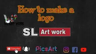 HOW TO MAKE CHANAL LOGO | PICSART | YOUTUBE CHANAL LOGO