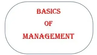 what is this Basics of management