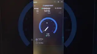 Youfibre Speed Test 1 gig