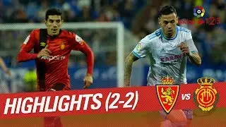 Highlights Real Zaragoza vs RCD Mallorca (2-2)