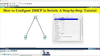 How to configure DHCP in Switch | DHCP switch configuration step by step