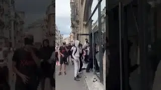 Zara stores looted across France by these peace loving people…#france #muslim #islam #riot