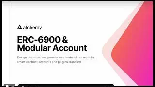 ERC-6900 & Modular Account Security Review