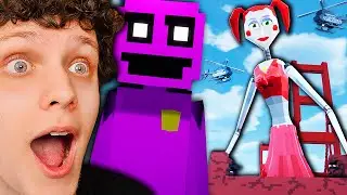 GIANT ANIMATRONIC BATTLE!FNAF KILLER IN PURPLE 2